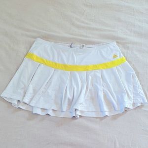 Adidas tennis skirt/skort, white, size XL